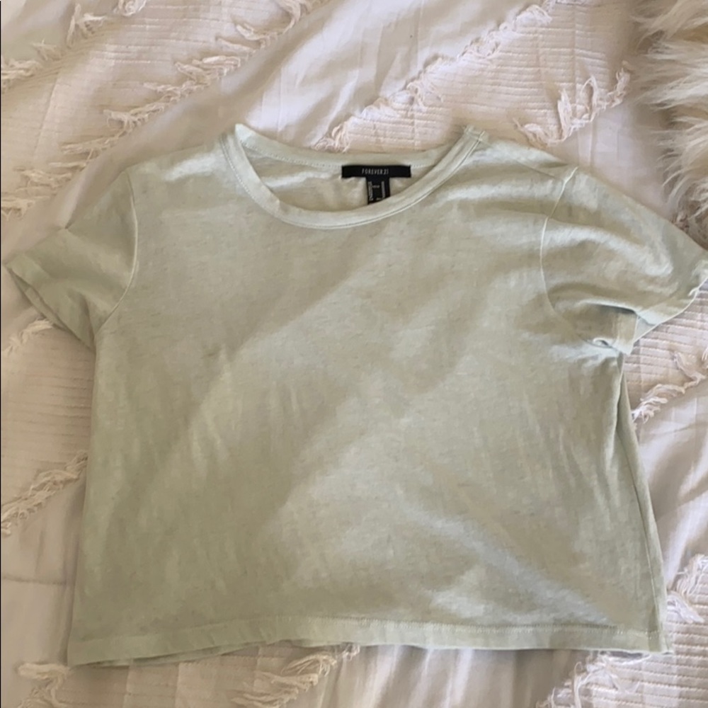 Forever 21 cropped tee